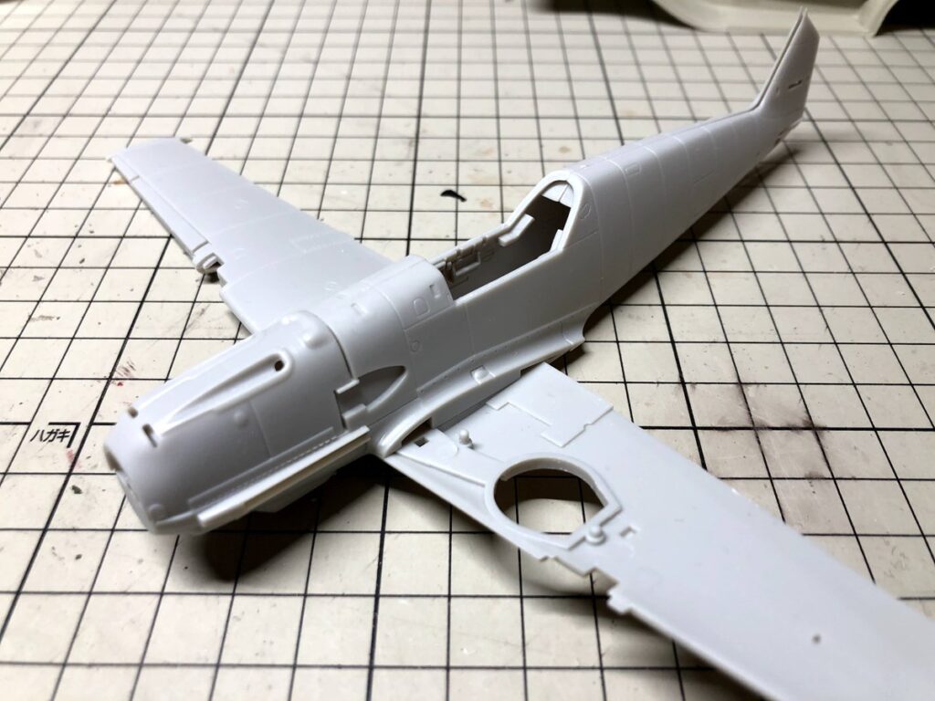 ＜BF109 E-3 製作記＞ 仮組