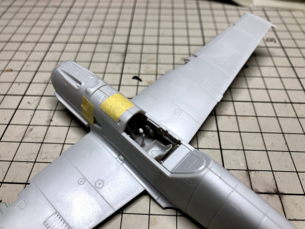 ＜BF109 E-3 製作記＞ コクピット