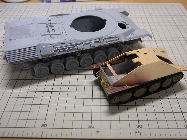 ＜LEOPARD 1 製作記＞ WIP#1