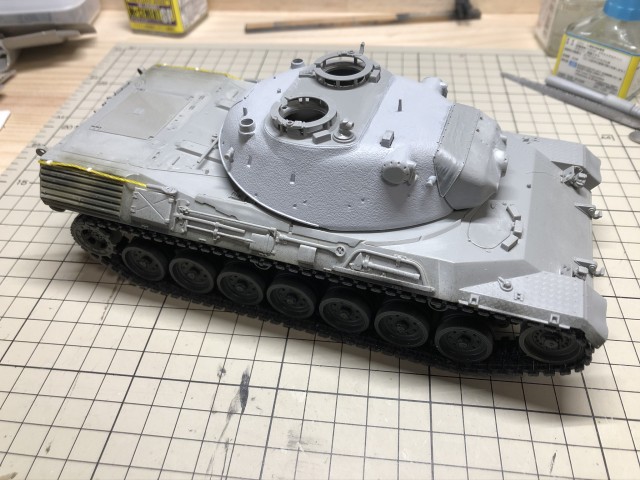 ＜LEOPARD 1 製作記＞ 形になってきた