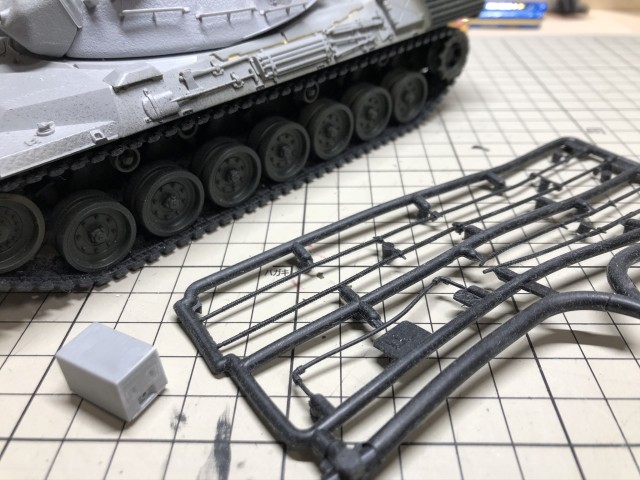 ＜LEOPARD 1 製作記＞ この黒いのは鬼門だ