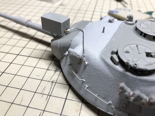 ＜LEOPARD 1 製作記＞ コネクターも出来てヤマを越えたか