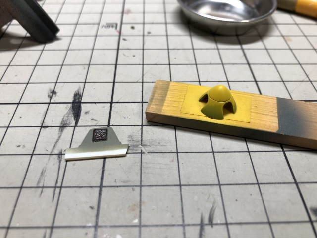 <Bf109 T-2 製作記> スピナーも再塗装