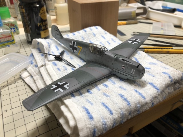 <Bf109 T-2 製作記> ひょっとすると完成するかも