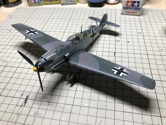 <Bf109 T-2 製作記> 一応完成