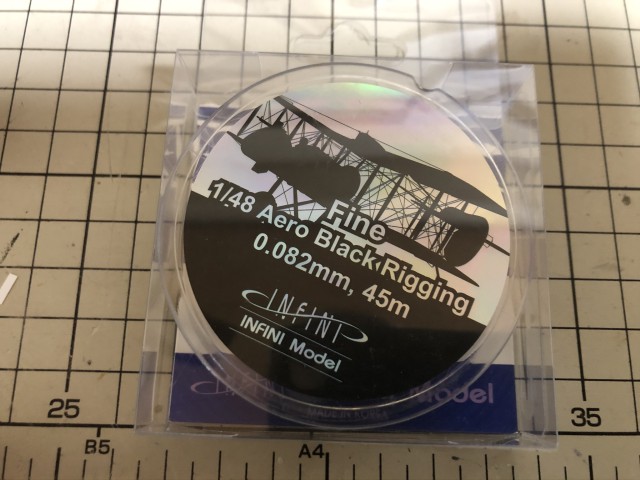 <Bf109 T-2 製作記> アンテナ線