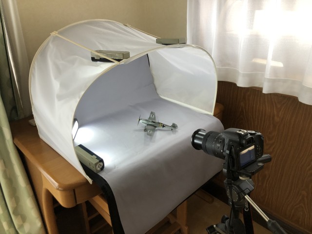 <Bf109 T-2 製作記> 撮影セット