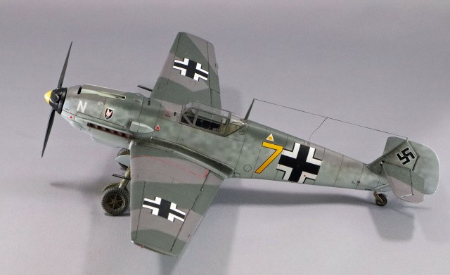<Bf109 T-2 製作記> 最終撮影
