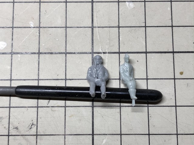 <二式水戦 製作記> お人形さんはかなり厳しい