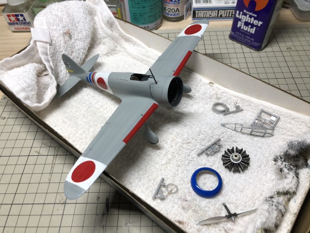 ＜九七式戦闘機 製作記＞ もう一度バラしておく