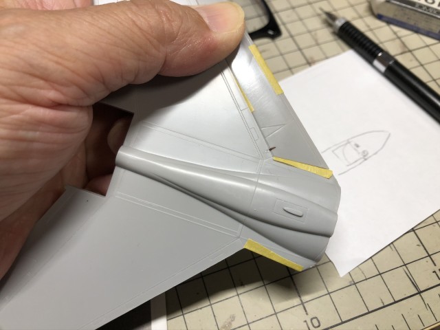 <F-8 CRUSADER 製作記> フラップ検証#1