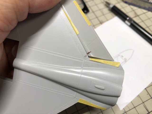 <F-8 CRUSADER 製作記> フラップ検証#2