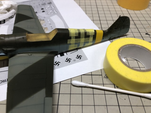 <Bf109 E-4/B 製作記> クレオスに変更