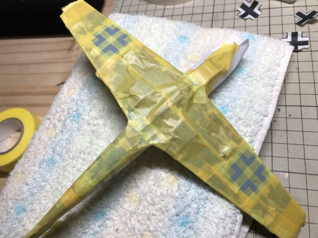 <Bf109 E-4/B 製作記> 裏面