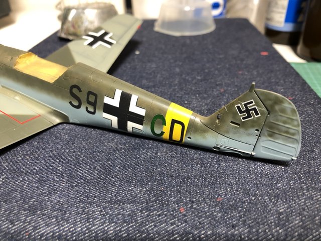 <Bf109 E-4/B 製作記> リベンジ決定