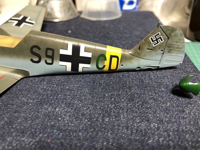 <Bf109 E-4/B 製作記> だめだ、こりゃ