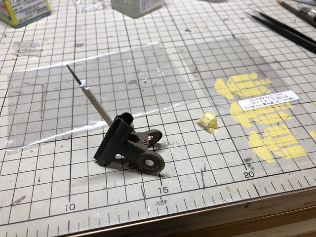 <Bf109 E-4/B 製作記> アンテナ工作