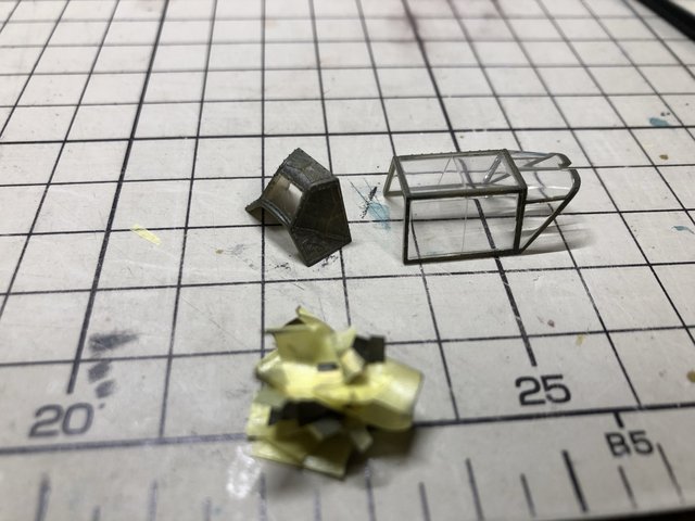 <Bf109 E-4/B 製作記> キャノピーのマスキング