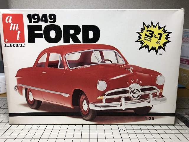 ＜1949 Ford 製作記＞ 1985年の箱絵